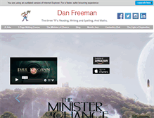 Tablet Screenshot of danfreeman.co.uk